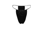 s Tanga Uomo Monouso Nero 100pz