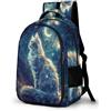 WECECE Zaini Cat Design Bambina 7 Anni Zainetto Animal Kitten Print Alunni Classe 1-3 Borsa Scolastica per Studenti Leggero Impermeabile Gita Scolastica Viaggio Backpack