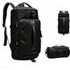 YushengTai Borsone sportivo da 45 l, per uomo e donna, grande borsa da viaggio con scomparto per scarpe e scomparto bagnato, con zaino, weekender per vacanze sportive, viaggi, palestra, nuoto, Nero , 45L