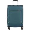 Samsonite Breeze Trolley Valigia, Petrol Blu, Poliestere, 67x43x27 cm, 75L, 4 Ruote Spinner, Serratura TSA