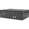 StarTech.com Switch KVM Sicuro a 2 porte, DisplayPort, 4K 60Hz, desktop NIAP 4.0, Porta CAC, Made in USA - TASTIERA TEDESCA [CK4-P102C]