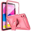 TiMOVO Cover Custodia per iPad A16 11"/10 Gen 10,9", Anguria Rossa | Protezione Schermo, Cover Antiurto Rugged, Supporto e Portapenne