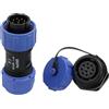 HangTon SP17 10 Pin Connettore Aviazione Circolare Disconnessione Rapida Alimentazione 5A Cavo Maschio Spina Femminile Presa Pannello