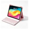 Soarig Custodia per iPad, compatibile con A16 11/10a generazione 2026 2025, protezione completa per iPad modello A3354 A3355 A3356 A2696 A2757 A2777, con portapenne, rosa