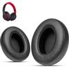 Krone Kalpasmos Beat Studio 3 cuscinetti auricolari di ricambio per Beat Studio 2 & 3 (B0501, B0500) con cavo e senza fili in morbida memory foam, nero