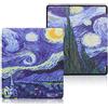WunM Studio Custodia per Kindle Paperwhite 10a Gen / 10a Generazione 2018 Release - Slim Light Smart Cover Sleeve con Auto Sleep Wake Compatibile con Amazon Kindle Paperwhite 2019 2020 Version/van gogh cielo st