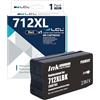 LCL Compatibile 712 712XL Nero Alta capacità 80-ml Cartuccia d'inchiostro | Sostituzione per HP 712 3ED71A 3ED70A DesignJet T650, T630, T250, T230 & Studio Large Format Plotter Printers (1-Pack)