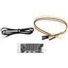 VGOL Controller Ventola PWM A 4 Pin con LCD 12 V CC 3 A -9 ° C - 99 ° C per Computer