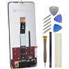 Double Sure Complete Screen for Xiaomi Redmi 12C Poco C55 22120RN86G 22120RN86I 22120RN86I 22126RN91Y 22127PC95I LCD Display Touch Digitizer Screen Replacement Part include Tool Kit and Adhesive Black 6.71