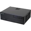 SilverStone SST-GD05B USB 3.0 - Cabinet Grandia HTPC formato mATX , High Airflow Performance, nero