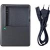 YUEFANSEN DE-A50 - Caricatore per batteria DMW-BCM13 DMW-BCM13E | Compatibile con fotocamere Panasonic Lumix DC-TS7 FT5A LZ40 TS5 TS6 TZ37 TZ40 TZ41 TZ55 TZ60 ZS27 ZS30 ZS35 ZS40 ZS45 ZS50