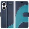 BoxTii Cover per Xiaomi Redmi Note 13 PRO Plus 5G, Custodia in PU Pelle Portafoglio, Magnetica Cover a Libro con Slot per Schede per Redmi Note 13 PRO Plus 5G, Blu