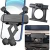 LUNQIN Supporto per telefono per auto per Lexus RX 350 450h 2016-2022 e Lexus RX 350L 2018-2022 Accessori per auto Decorazione interna Staffa per smartphone cellulare mobile