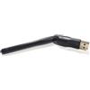 JEYEFFE Adattatore USB WiFi 150Mbps RT5370 con Antenna per Decoder e PC | Chiavetta WiFi USB con chipset Ralink RT5370 e antenna 2 dBi staccabile: per decoder satellitari Enigma2, IPTV box e PC
