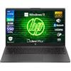 HP 250 G10, Intel Core i7-1355U, Computer portatile Notebook Display 15.6 Full HD, Ram 16 GB DDR4-SDRAM 512 GB SSD, Wi-Fi 5, Windows 11 Pro, Libre Office