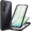 seacosmo Cover per Samsung S26 FE, Custodia Antiurto 360 Gradi a Doppia Faccia con Pellicola Protettiva Integrata, Case Rugged Fronte Retro Completo per Galaxy S26 FE