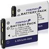 Fosmon Batteria LI-40B / LI-42B per Olympus, 3.7V 1200mAh (2 Pacchi), Batteria Li-Ion Compatibile con Fuji Fujifilm NP-45, Coolpix EN-EL10, Pentax D-LI63, Kodak KLIC-7006, Fotocamere Digitali