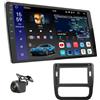UGAR Autoradio UGAR Android 15 compatibile per VOLKSWAGEN Scirocco Jetta 2009-2014 (Manual AC) 9 pollice Autoradio touchscreen con CarPlay wireless e Android Auto, 8 GB + 128 GB, Bluetooth, WiFi, DSP, DAB+