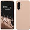 kwmobile Cover per Samsung Galaxy A17 4G / 5G Custodia - Back Case per Smartphone in Silicone TPU - Protezione Gommata - coconut swirl