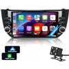 LSLYA Autoradio para Fiat Punto (2010-2016) / Linea (2012-2015) Wireless CarPlay Android Auto Stereo Auto Bluetooth 7 pollici IPS con Pantalla Táctil con FM/GPS/SWC/Mirror Link
