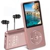 AGPTEK Lettore MP3 Classico 16 GB, fino a 70 Ore di Autonomia | Schermo da 1,8,Design Compatto e Portatile,Riproduzione Musicale HiFi senza Perdite,Espandibile fino a 128 GB con Scheda TF