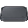 Samsung Wireless Charger Single 15W Fast Charging 2.0 con Caricabatterie 25W, Grigio Scuro