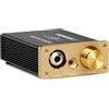Douk Audio U3 PRO HiFi Mini amplificatore per cuffie classe A - Amplificatore desktop ad alta potenza per cuffie 18-600Ω, uscita 1500 mW, jack da 3,5 mm e 6,35 mm, DC 5 V