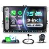 VECHTEL 4G+128G Autoradio Android 15 con Cablaggio a 52 Pin per VW Golf 5 6 Passat B6 B7 Touran Tiguan Caddy, 9'' IPS HD Schermo Tactile co Carplay Android Auto GPS WiFi Tipo-C Bluetooth FM RDS Camera