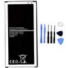 ELLENNE BATTERIA per SAMSUNG J7 2016 J710 EB-BJ710CBE CON KIT ATTREZZI | per SAMSUNG GALAXY J7 2016 J710 EB-BJ710CBE - Nuova con Kit attrezzi per lo smontaggio