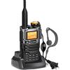 QUANSHENG UVK5(8) AM/FM/DTMF Walkie Talkie 200 Canale Tipo-C Ricarica Tre Frequency Receiving Walkie Talkie NOAA Weather Forecast, con Flash VOX Replication Frequency LCD Display (1 pezzo), UV-K5（8）