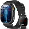 YUPENG 2026 Smartwatch ECG/HRV/Lipidi/Pressione Sanguigna/Acido Urico/BMI | 1.88 Orologio Fitness con Chiamate, 24H Sonno/Temperatura/Cardiofrequenzimetro/SpO2/Micro-Check-up/SOS, Android iOS, Nero