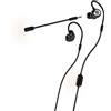 SteelSeries Tusq - Cuffie in-ear da gioco per dispositivi mobili - doppio microfono con maniche rimovibili - cuffie con sospensione ergonomica - per dispositivi mobili - nere