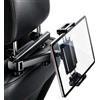 Amexo Porta Tablet da Auto per Poggiatesta | 360°Rotazione Universale Supporto con Braccio Telescopico Pieghevole per 4.7-12.9 Cellulari e Tablet