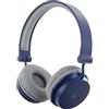 Bigben Connected Cuffie Bigben Bluetooth blu e grigio pieghevoli