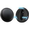 MiLi Tracker Bluetooth magnetico con custodia in silicone | IOS/Android Tracking Tag/Tracking Bagage/Item-Finder, compatibile con iOS Dove è? e Google trova il mio dispositivo