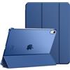 FINTIE Cover per iPad Air 11 M4/M3/M2 (2026-2024)/iPad Air 5a&4a Gen 10,9 | Sottile Leggero Opaca Trasparente Posteriore Custodia con Auto Sveglia/Sonno, Navy