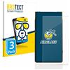 brotect Pellicola Vetro per Sony Walkman NW-ZX707 | 3 Pezzi Chiara Protezione Schermo Made in Germany Durezza 9H Anti-Graffio Glass Screen Protector