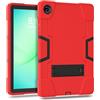 Lunivop Custodia per tablet compatibile con Samsung Galaxy Tab A11 Plus custodia 11 pollici con supporto per lo schermo integrato, custodia per tablet robusta per Samsung Tab A11+ Plus/A9 Plus, rosso