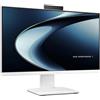 ASUS ExpertCenter E4 All-in-One P440VAES, 23.8 FHD 100Hz, Intel Core 5 210H, 16 GB RAM, 512 GB SSD M.2, Tastiera e Mouse Wireless, Win 11 Pro, Wi-Fi 7, BT 5.4, White