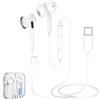 Vancle Cuffie USB C per Xiaomi Redmi Note 15/15 Pro/14/13/12/11/10/9/8 | Comodi auricolari in-ear con cavo, con microfono e controllo del volume, per Xiaomi Redmi 8/9/10/11/12/13C/14C/15C