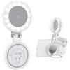 SMALLRIG Luce Magnetica per Selfie M2, Ring Light per Smartphone - 6155 | Luce LED portatile a 360° (2700K-6500K, CRI 92) con specchio e supporto, batteria da 800 mAh, ideale per video, fotografia