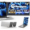 Teamgee Estensore di schermo per laptop, monitor portatile FHD 1080P da 14 pollici, seconda schermata ultrasottile e leggera per viaggi, lavoro e giochi, Plug & Play per Mac/Windows/Android/Dex