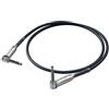 Proel eso135lu1 esot Eric strumento cavo (6,3 mm Jack Mono a Jack Mono da 6,3 mm ad angolo, con connettori Neutrik, 1 m, NP2 X hpc130 ntr-np2rx) nero
