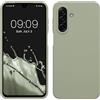 kwmobile Cover per Samsung Galaxy A17 4G / 5G Custodia - Back Case per Smartphone in Silicone TPU - Protezione Gommata - verde grigio