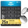 ABSINA 25x CR2430 3V Lithium Battery - CR 2430 pile 3V a prova di perdita e con lunga durata - Batterie CR2430 - CR 2430 batteria