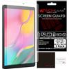 TECHGEAR [2 pezzi] Proteggi schermo opaco antiriflesso per Galaxy Tab A 10.1 2019 (SM-T510 / SM-T515) Pellicole protettive opache autentiche Compatibili con Samsung Galaxy Tab A 10.1 2019
