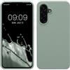 kwmobile Cover per Samsung Galaxy A56 5G Custodia - Back Case per Smartphone in Silicone TPU - Protezione Gommata - verde affumicato