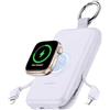 RORRY CharmGo Powerbank 10000mAh, 20W Power Bank mit Integriertem Kabel