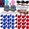 SJ@JX Arcade Game LED Controller Lamp USB Encoder board Gamepad Microswitch Light Button 8way LED Joystick for Nintendo Switch PC PS3 Retropie Raspberry Pi MAME