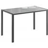 Vicco tavolo da pranzo Grand, Grigio 120 x 70 cm